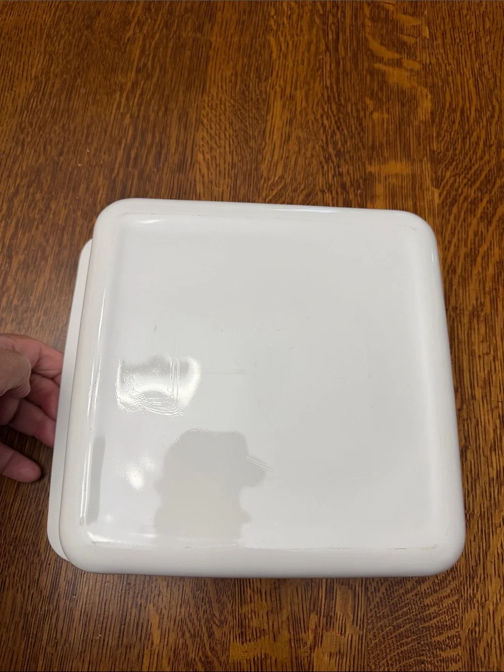 Corningware White Spice of Life Baking Dish-L’Echalote